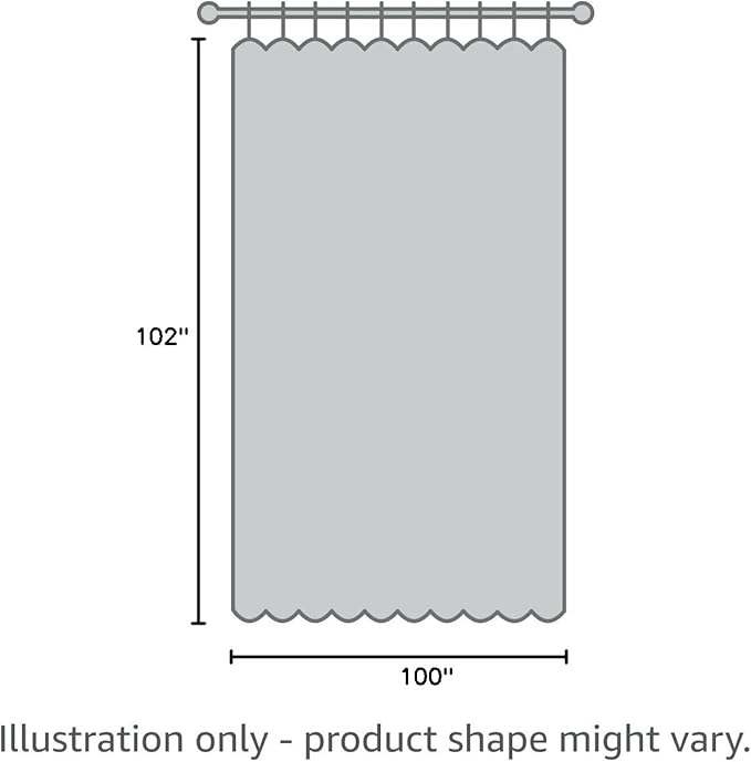 NICETOWN Blackout 102 inch Curtains for Sliding Glass Door, Grommet Thermal Insulated Room Darkening Window Treatment Sound Reducing Drapes for Room Divider, Gray, 1 Panel, W100 x L102