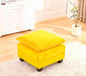 Loveseat Sofa Cloud Sofa Couch 50'', Modern Loveseats 2 Seat Couch with 2 Pillows for Small Spaces/Apartment/Studio/Office/Bedroom/Living Room 8834-YELLOW-O