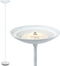 Floor Lamp, 70.5 InchTorchiere Standing Lamp, 20W 2000LM LED Halogen Floor Lamp,Stepless Dimmable, Touch Control, 50000hrs Lifespan, Pale Floor Lamps for Living Room, Standing Lamps for Bedroom, White