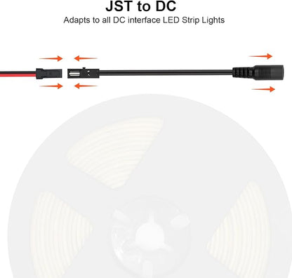 VST 16.4ft COB LED Strip Lights Natural White 4000K, 12V Dimmable LED Tape Light, 48w, 2640 LEDs, Ra 93+, IP30, Lighting for Kitchen, Cabinets, UL Listed (Power Source Not Included)