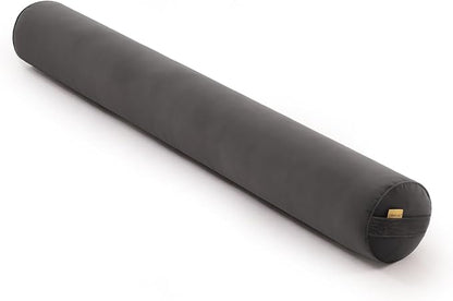 Long Pillow for Bed – Round Bolster Pillow for Adults, Body Pillow for Sleeping, Ergonomic Support,59 x 7.87 Inches,Steel Gray