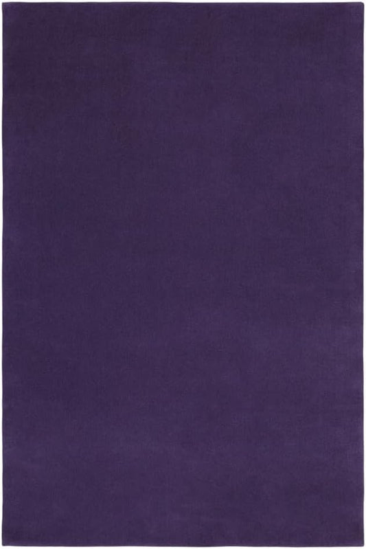 Hand-Tufted Wool Rectangle Area Rug – Soft Premium Wool Carpet for Living Room, Bedroom & Home Décor – 3X5 ft| Lilac – Durable, Non-Slip Backing, Handcrafted Rug