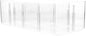 Underwear Organizer Box with 8 Compartments, Socks and Panties Drawer Organizer, Plastic Clothing Storage for Bedroom and Closet Organization