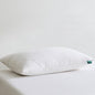 Three Geese White Goose Feather Down Pillows King Size(20x36inches) 2 Pack- 100% Cotton, Medium Firm,Soft Support