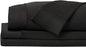 SHEEX - Original Performance Sheets Set (Queen) Black - Cooling Sheets - Moisture Wicking - 1 Flat Cooling Sheet, 1 Fitted Cooling Sheet, 2 Pillow Covers - Wrinkle Free - Sleep Aid