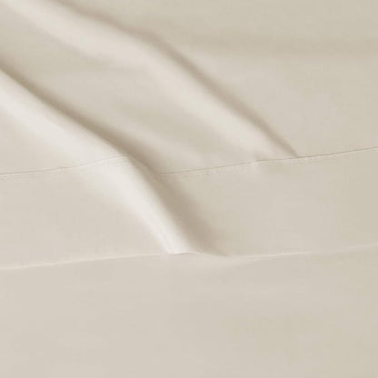 Amazon Basics Lightweight Super Soft Easy Care Comfortable Microfiber 3 Piece Bed Sheet Set with 14-Inch Deep Pockets, Twin XL, Beige, Solid (Pack of 4)