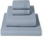 Mellanni Twin XL Sheet Set - 4-Piece Iconic Collection Bedding, (Including 2 Pillowcases), 16-Inch Deep Pocket, Easy Care, Extra Soft, Cooling Sheets, Brushed Microfiber - Blue Hydrangea