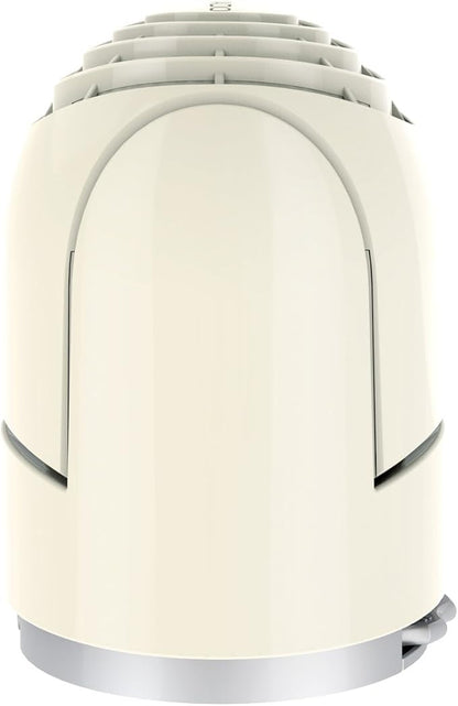 Vornado Flippi V6 Compact Air Circulator Fan, Quiet Portable Travel Fan for Office or Bedroom, Adjustable Head, 2 Speeds, Vintage White