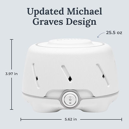 Yogasleep Dohm (2 Pack White/Gray) The Original White Noise Machine, Relaxing Natural Sound from a Real Fan, Sleep Aid & Noise Cancelling for Adults & Baby, Office Privacy & Meditation, Baby Registry