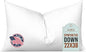 Pillowflex Synthetic Down Pillow Insert - 22x38 Down Alternative Pillow, Ultra Soft Oversized King Bed Sleeping Pillow, Large Rectangle Sham - 1 Decorative Pillow Form
