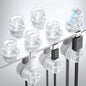9 Pack Cable Management Cord Holder, JOYROOM Magnetic Cable Clips Adhesive Wire Hider, Cord Organizer for Desk Bedside Nightstand Table Desktop USB Wall Car Office Workspace Accessoriess, Clear
