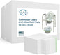 Disposable Bedside Commode Liners and Pads for Portable Toilet Chair Seat Bucket and Bedpan | Combo Pack of 168 Waste Bags and 168 Absorbent Pads | Universal Fit