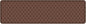 NewLife by GelPro Anti-Fatigue Designer Comfort Kitchen Floor Mat, 20x72" , Trellis Walnut Stain Resistant Surface with 3/4” Thick Ergo-foam Core for Health and Wellness