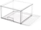 BINO | Stackable Storage Drawers, Tall X-Large - Clear | THE CRATE COLLECTION | Storage Bins With Drawers | Bathroom Organizers | Under Sink Organizer | Vanity Cabinet Home Organization