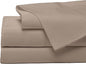 Cozy Earth Luxury Bed Sheet Set - 100% Viscose from Bamboo Fabric, Ultra-Soft & Breathable, Fits Regular & Deep Pocket Mattresses up to 20" - 4 Pieces King Sheet Set Walnut