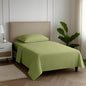 Carressa Linen 100% Egyptian Cotton Twin XL Sheets Set - 600 Thread Count Luxury Egyptian Cotton Sheets Twin XL Size (3 PC, Herb Garden), 16" Deep Pocket, Soft, Cooling, Sateen Weave Dorm Room Bedding