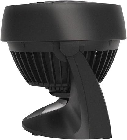 Vornado 133 Small Room Air Circulator Fan, 2 Speeds, Adjustable Head, Table Fan for Desk, Nightstand, Black