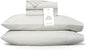 BOLL & BRANCH Signature Hemmed Sheet Set - King + Standard, Mist - Luxury 100% Organic Cotton - Includes 1 Flat, 1 Fitted, 2 Standard Size Pillowcases - Buttery Soft