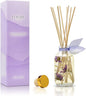 LOVSPA Reed Diffuser Set, Lavender Vanilla Scented Oil Diffuser with Sticks, Home Fragrance Accessories for Bathroom Shelf Decor, Aroma Diffusers for Home or Office Desk, USA Made