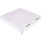 Box USA 40 or 50 Gallon Corrugated Cardboard Trash Can and Recycling Bin Lids (10-Pack) 18"L x 18"W x 3"H, White, Reusable and Disposable Garbage Lid for Parties and Outdoor Events
