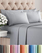 King 6 Piece Sheet Set - Cooling & Breathable Bed Sheets - Hotel Luxury Bed Sheets for Women, Men, Kids & Teens - Bedding with Deep Pockets & Easy Fit - Soft and Wrinkle Free - King Steel Blue Sheets