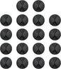 18 Pack Mini Cable Clips, Znben Cord Organizer Holder Adhesive Cord Management Charger Wire Holder Clips for Desk, Home, Office, Car, Cubicle, Nightstand Black