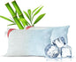 Sacred Thread Memory Foam Pillow, Adjustable Firmness, Soft, Aloe Infused - Cooling Bed Pillows for Sleeping - Back, Stomach, Side Sleeper - Rayon Cover, Machine Washable