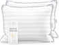 Queen Anne Hotel Collection Pillows – Luxury Down Alternative Bed Pillows (2-Pack, Standard Medium) – Ultimate Comfort, Hypoallergenic, Made in The USA