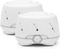 Yogasleep Dohm (2 Pack White/Gray) The Original White Noise Machine, Relaxing Natural Sound from a Real Fan, Sleep Aid & Noise Cancelling for Adults & Baby, Office Privacy & Meditation, Baby Registry