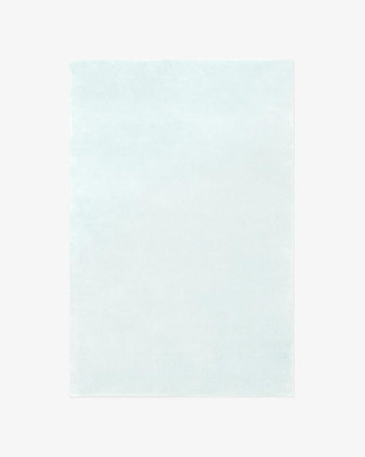 Hand-Tufted Wool Runner Area Rug – Soft Premium Wool Carpet for Living Room, Bedroom & Home Décor – 2.6X10 ft| Powder Blue – Durable, Non-Slip Backing, Handcrafted Rug