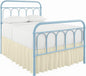 Cottingon Bed Skirt Twin 18" Drop with Split Corners, 100% Microfiber Soft and Stylish, Dust Ruffle with Platform, Ivory