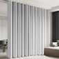 Room Divider Blackout Curtain Track Curtains Wall Dividers Panels Screen for Living Rooms Bedroom Office Privacy Partition Separation, W150 × L108 Inch,1 Panel, White