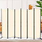 Room Divider and Folding Privacy Screens 6 Panel, 11 Ft Wide Room Partitions Dividers, Portable Room Divider Screen for Room Separtition, Folding Wall Dividers for Home, Office, Bedroom, Studio Beige