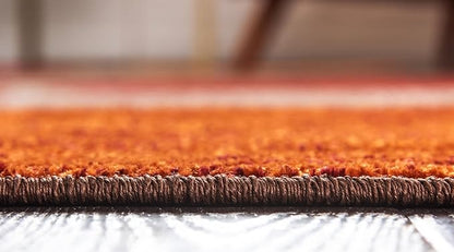 Unique Loom Autumn Collection Area Rug - Providence (4' 1" Square, Multi/ Beige)