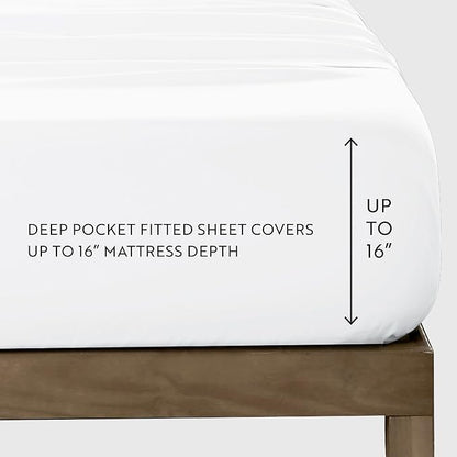 Linen Market Brushed Microfiber Twin XL Sheet Set 3 Piece – Oeko-TEX Certified Ultra Soft & Wrinkle-Free - 16" Deep Pocket Sheets - Easy Care Twin XL Size - Navy
