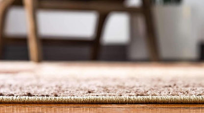 Unique Loom Autumn Collection Area Rug - Providence (2' x 6' 1" Runner, Light Brown/ Beige)