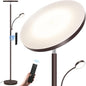 Floor Lamps for Living Room,42W Super Bright LED Floor Lamp,2-in-1 Dimmable Standing Lamp with Reading Light,69'' Tall Lamp with Remote & Touch Control, Modern Floor Lamp for Bedroom,Office
