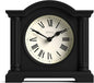 JONES CLOCKS® Kensington Mantel Clock | Classic Arch top Clock | Black | Stylish & Contemporary | Ideal for Desk, Mantelpiece, Bookshelf or Bedside