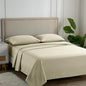Carressa Linen California King Egyptian Cotton Sheet Sets - 600 Thread Count Cal King Cotton Sheet Set (4 PC, Beach Sand), Extra Soft, Cooling, 16" Deep Pocket Sateen Weave Luxury Hotel Bed Sheets Set