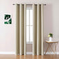 ChrisDowa Blackout Curtains 78 inches Long for Bedroom - 2 Panels Set Grommet Thermal Insulated Room Darkening Curtains for Living Room (Beige, 42 x 78 Inch)