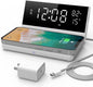 Soundfreaq Charge Rise II, SFQ-20: Digital Alarm Clock, with Dual Alarms, Fast USB Charger and Wireless Charger