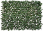 BYBAG Expandable Faux Ivy Fence Privacy Screen for Patio Outdoor Balcony Bedroom Decor,Artificial Dark Green Maple Leaves Wall Decoration Fencing Panel(Single Sided Leaves)