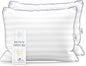 Queen Anne Hotel Collection Pillows – Luxury Down Alternative Bed Pillows (2-Pack, Queen Firm) – Ultimate Comfort, Hypoallergenic, Made in The USA