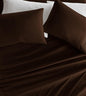 Linen Market Bed Sheets for Cal King Size Bed (Chocolate) - Sleep Better Than Ever with These Soft and Cooling California King Sheets - Deep Pocket Fits 16" Thick Beds - 4 Piece Cal King Sheet Set