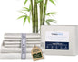 Therapedic 1000TC Queen 6-Piece Sheet Set - 100% Organic Rayon Dervied from Bamboo Blend with Cooling Fiber, Ideal for Hot Sleepers - 16" Deep Pocket Fitted Sheet, Bonus Pillowcases - Ivory