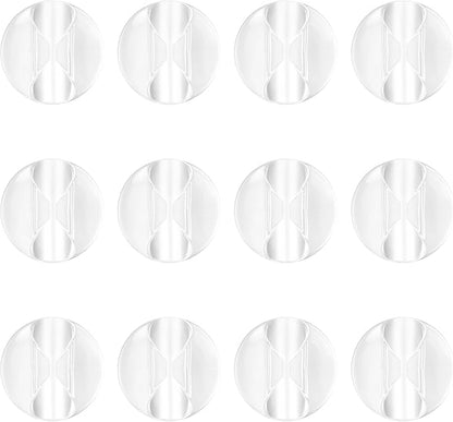 12 Pack Cable Clips, Znben Clear Cord Organizer Holder Adhesive Cord Management Charger Wire Holder Clips for Desk, Home, Office, Car, Cubicle, Nightstand