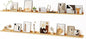 Floating Picture Ledge Shelves for Wall Set of 2, 84 Inches Picture Ledge Shelf with Long Large Nursery Book Shelf for Toys Storage Kids Bookshelf Wall Mounted Living Room Bedroom Decor Frames, Oak