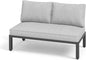 Sophia & William Outdoor Patio Furniture Set, Metal Sectional Sofa Set Patio Conversation Set with Cushions-1 x Loveseat Sofa