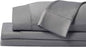 SHEEX - Original Performance Sheets Set (Full) Graphite- Cooling Sheets - Moisture Wicking - 1 Flat Cooling Sheet, 1 Fitted Cooling Sheet, 2 Pillow Covers - Wrinkle Free - Sleep Aid