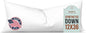 Pillowflex Synthetic Down Pillow Insert - 12x36 Down Alternative Pillow, Ultra Soft, Large Rectangle Body Sleeping Pillow, Lumbar, Long, Back - 1 Decorative Pillow Form